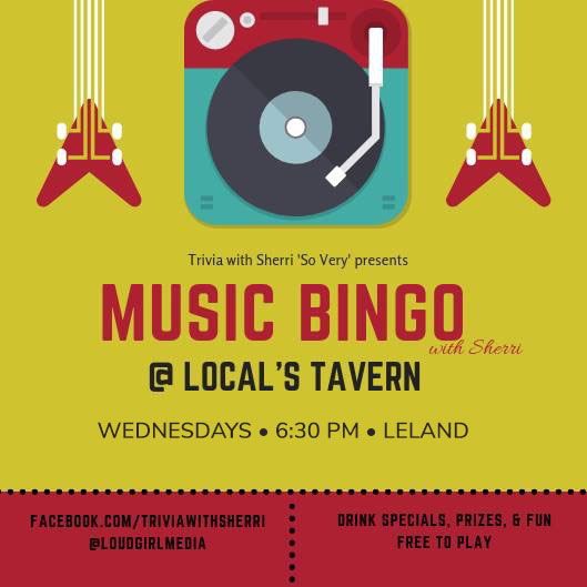 Locals Tavern Music Bingo